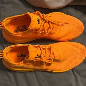 Orange nmd Addidas women 91/2
